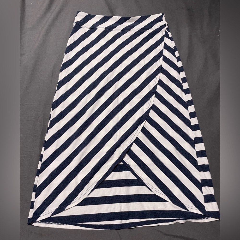 NWOT Athleta Stripe Maxi Skirt